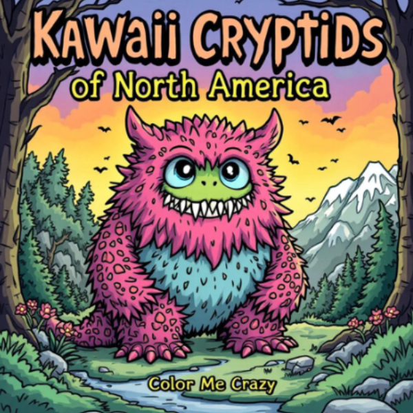 Kawaii cryptids of north america