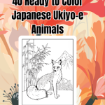 Japanese ukiyo-e animals