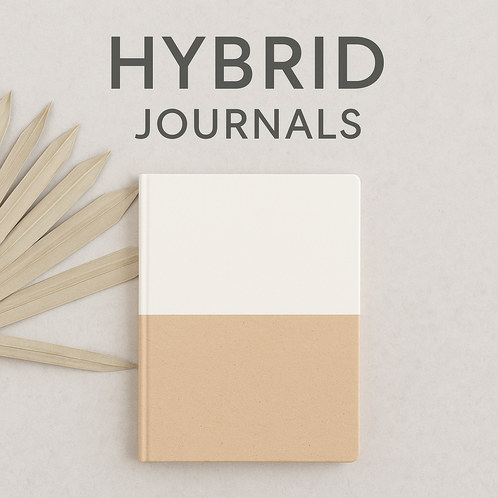 Hybrid journals combining prompts and activities that perform well on Amazon KDP