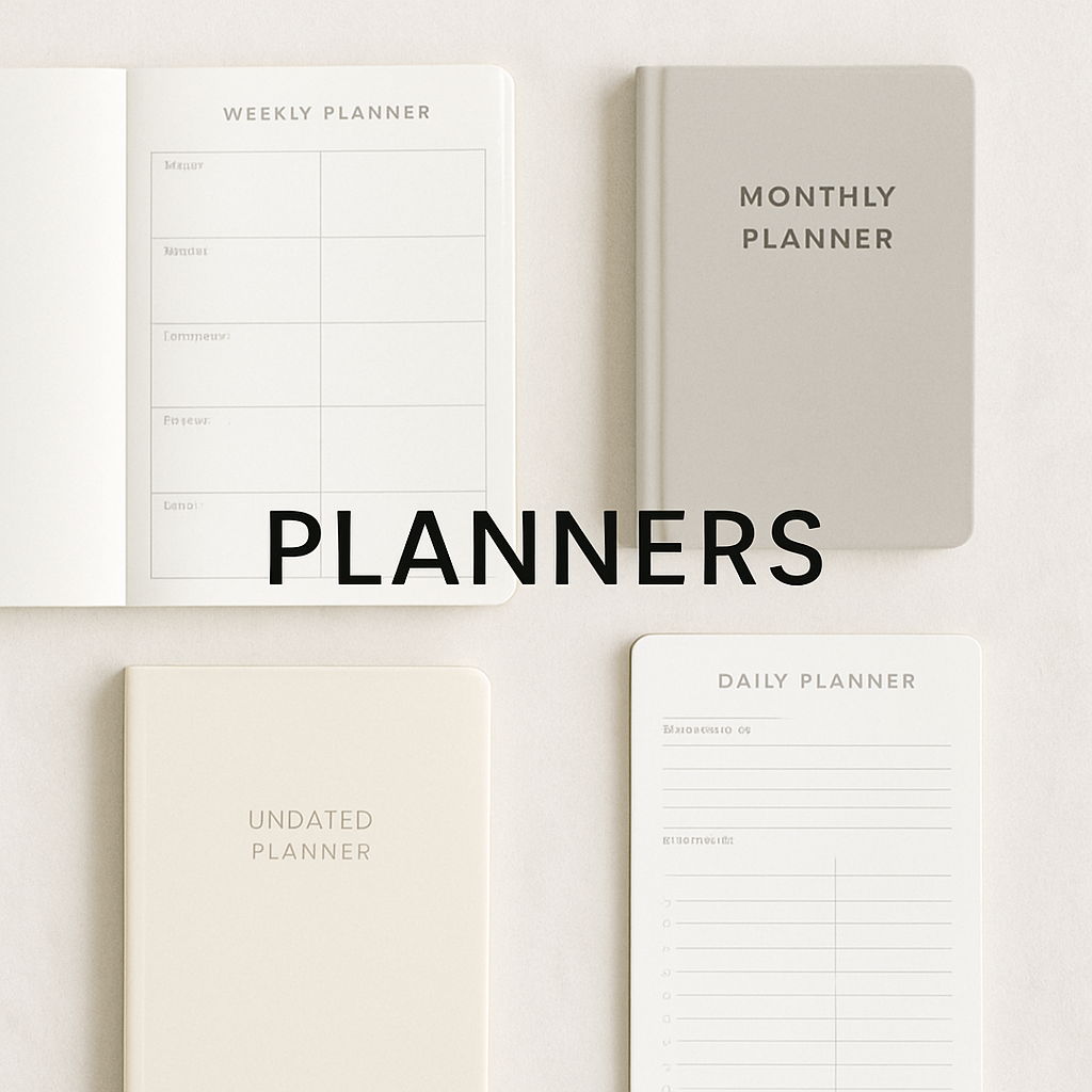 Daily, weekly, and monthly planners that sell well on Amazon KDP