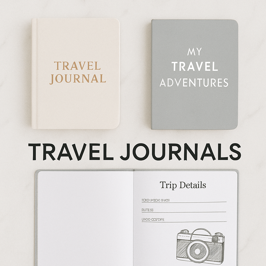 Travel journals and memory logs that sell on Amazon KDP